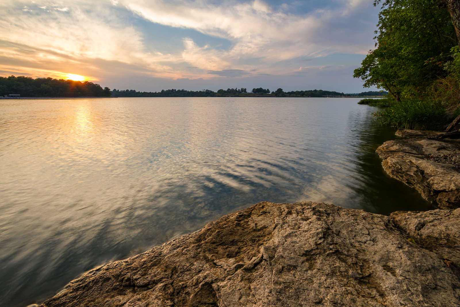 sunset-over-the-lake